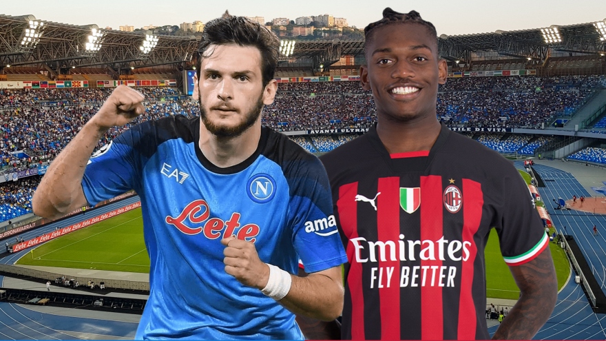 Dự đoán tỷ số, đội hình xuất phát trận Napoli - AC Milan